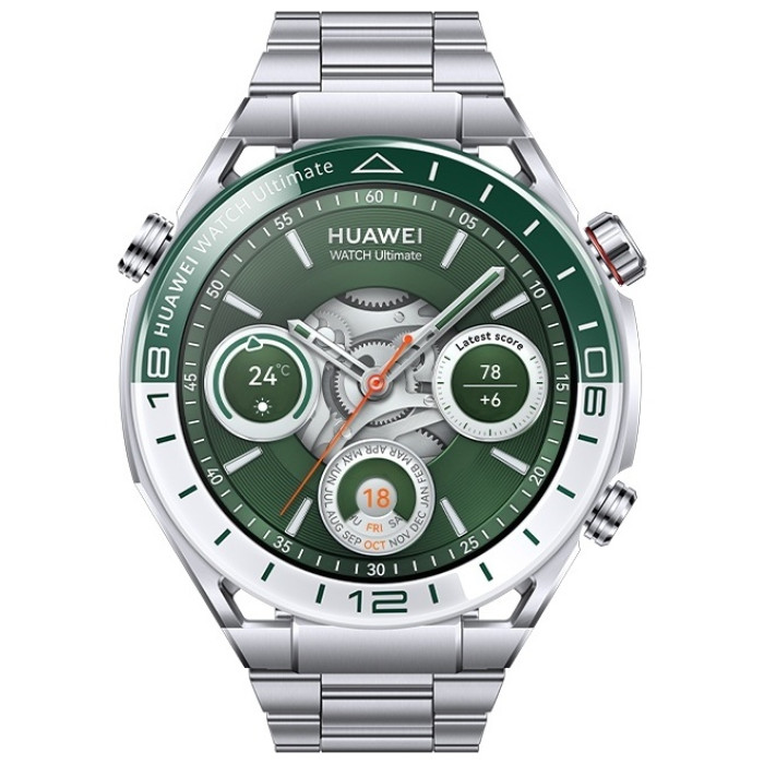 Huawei Watch Ultimate WDS-B19 48 мм зеленый-серебристый