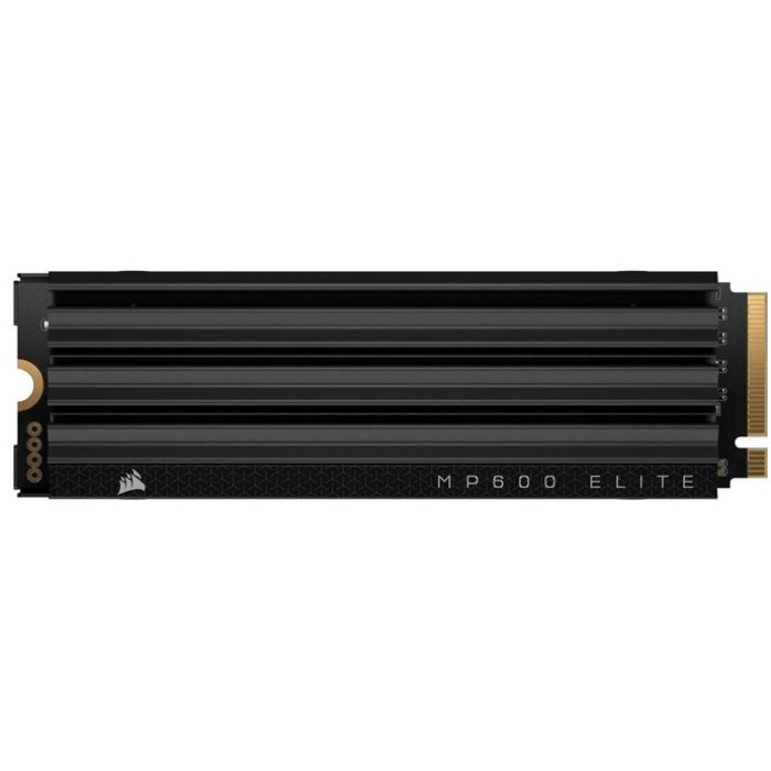 CORSAIR MP600 ELITE 1TB Gen4 PCIe x4 NVMe M.2 SSD with heatsink (r/w: 7000/6200MB/s)