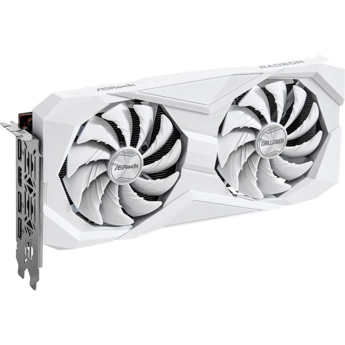 ASRock RX 6600 Challenger White, RX6600 CLW 8G	 8 Гб