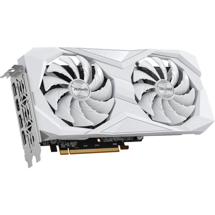 ASRock RX 6600 Challenger White, RX6600 CLW 8G	 8 Гб