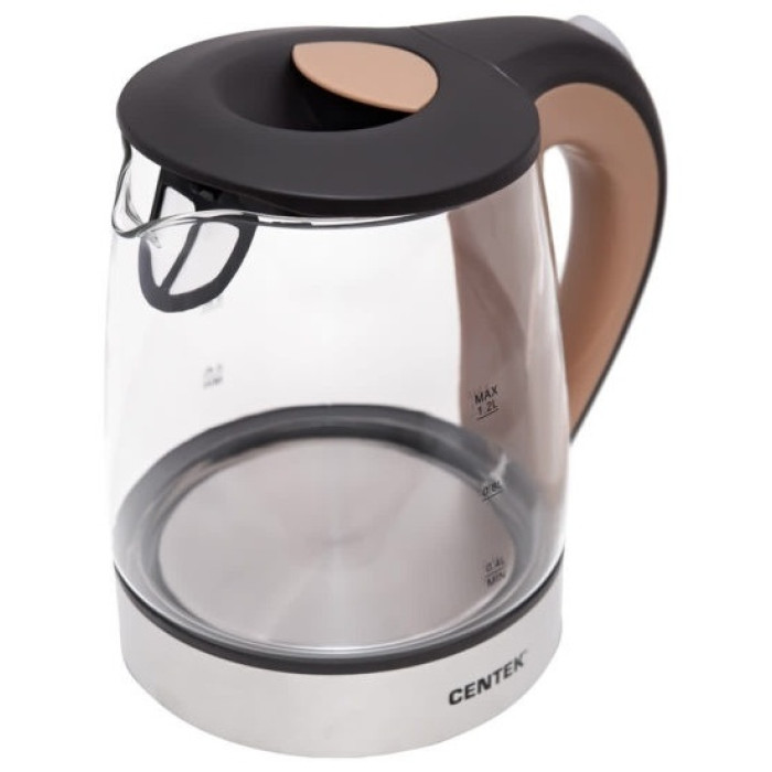 Электрочайник CENTEK CT-0047 коричневый