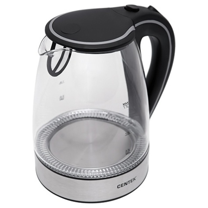 Электрочайник CENTEK CT-1009 BLS черный