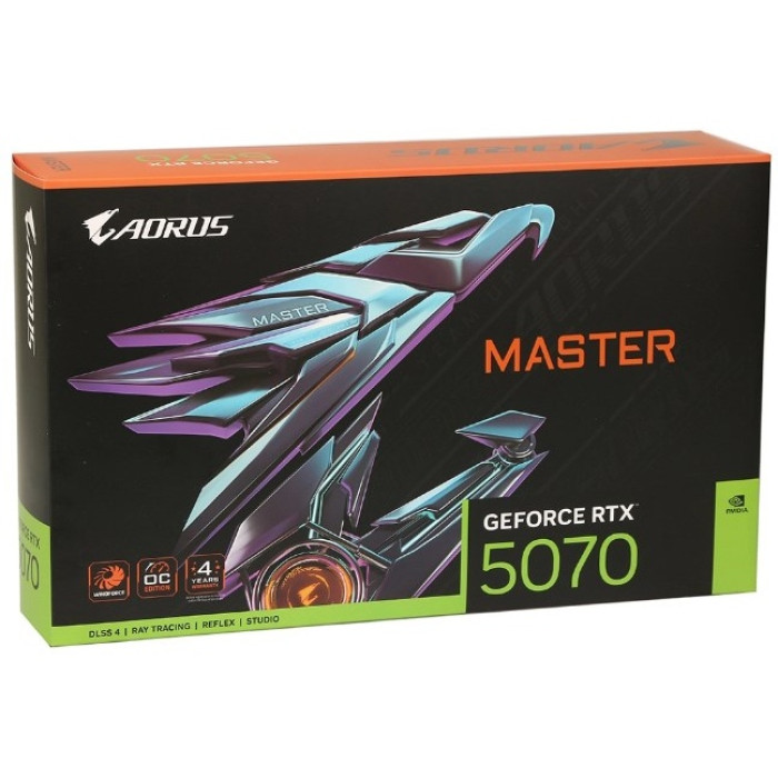 GIGABYTE RTX 5070 Aorus Master/GV-N5070AORUS M-12GD 12 Гб