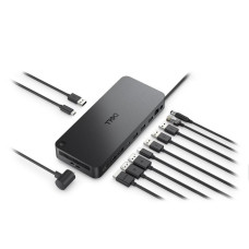 Dell Pro Dock - WD25Z Техническое описание Док-станция: Dell Pro Dock WD25Z Модель: WD25Z Назначение Док-станция предназначена для подключения ноутбуков и настольных компьютеров через интерфейс USB Type-C. Обеспечивает расширение количества портов. под