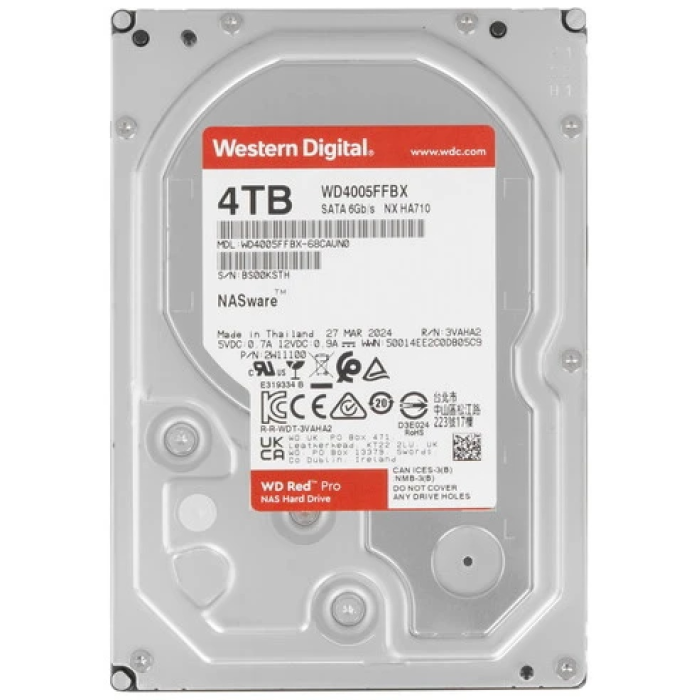 HDD Western Digital WD4005FFBX 4000 Гб