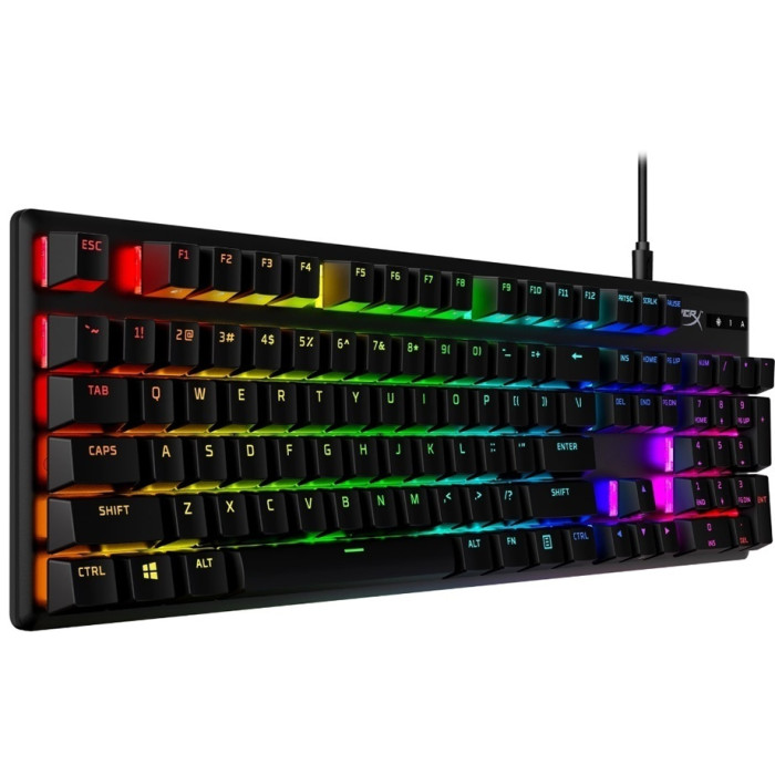 HyperX Alloy Origins PBT HX Red US 639N3AA#ABA черный