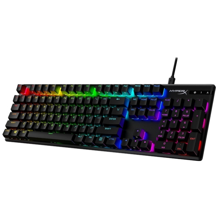 HyperX Alloy Origins PBT HX Red US 639N3AA#ABA черный