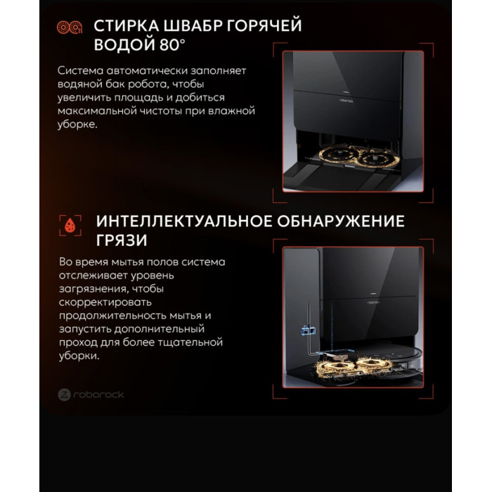 Roborock Saros 10R черный