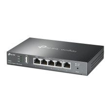 Маршрутизатор TP-Link/ER605 Multi-WAN Omada Router/5 port 1xWAN;2xWAN/LAN;2xLAN(1GbE Base-T)