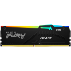 Kingston DRAM 32GB 5200MT/s DDR5 CL36 DIMM FURY Beast RGB EXPO<br>