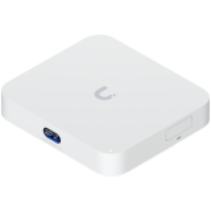 Ubiquiti UCG-MAX-EU Compact 2.5G Cloud Gateway with 30+ UniFi device / 300+ client support, 1.5 Gbps IPS routing, and selectable NVR storage, 1.5 Gbps routing with IDS/IPS, 512 GB NVMe SSD storage for NVR<br>