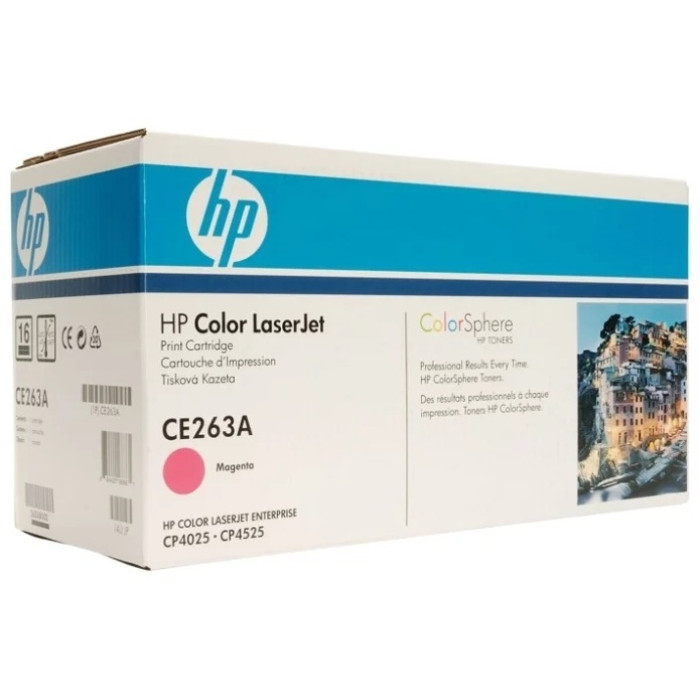 HP CE263A пурпурный