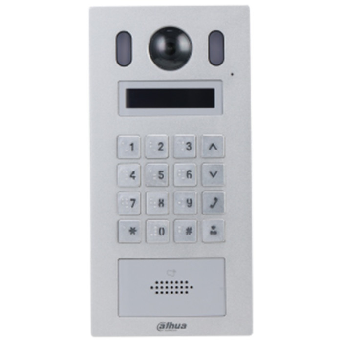 Dahua вызывная панель DHI-VTO6222E-P серебристый