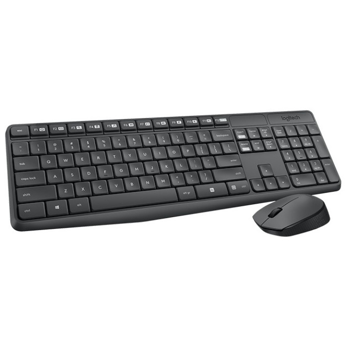 Logitech 920-007948 черный + мышь