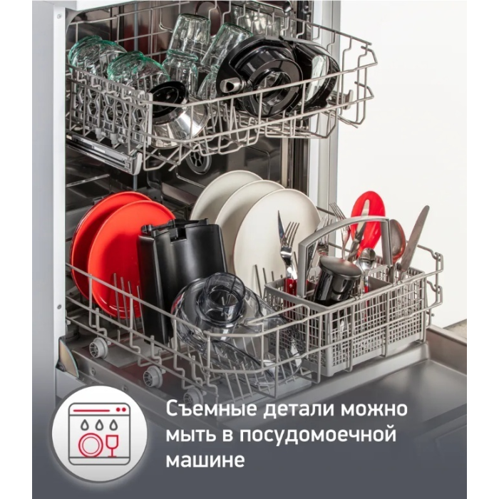 Moulinex JU420D10 серебристый, черный