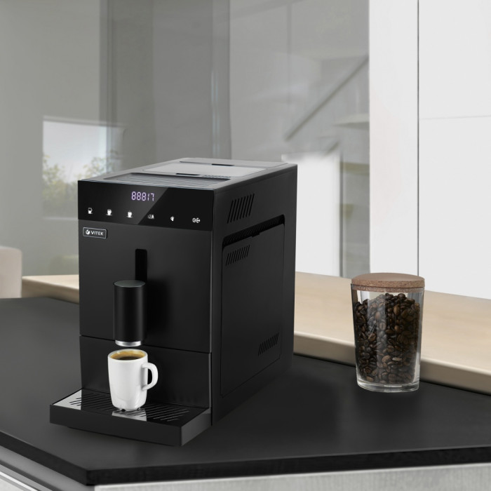 Кофемашина Vitek VT-8700 Metropolis черный