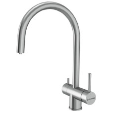 Смеситель для кухни (мойки) KuchenStern 402SS40, двухзахватный