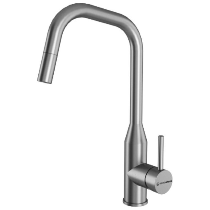 Смеситель для кухни (мойки) KuchenStern 411SS40, однозахватный