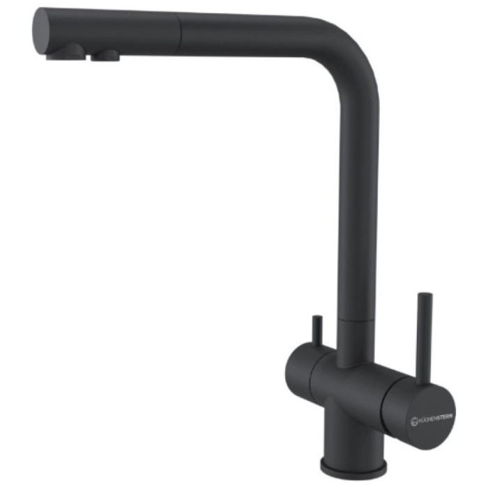 Смеситель для кухни (мойки) KuchenStern 400BL40, двухзахватный