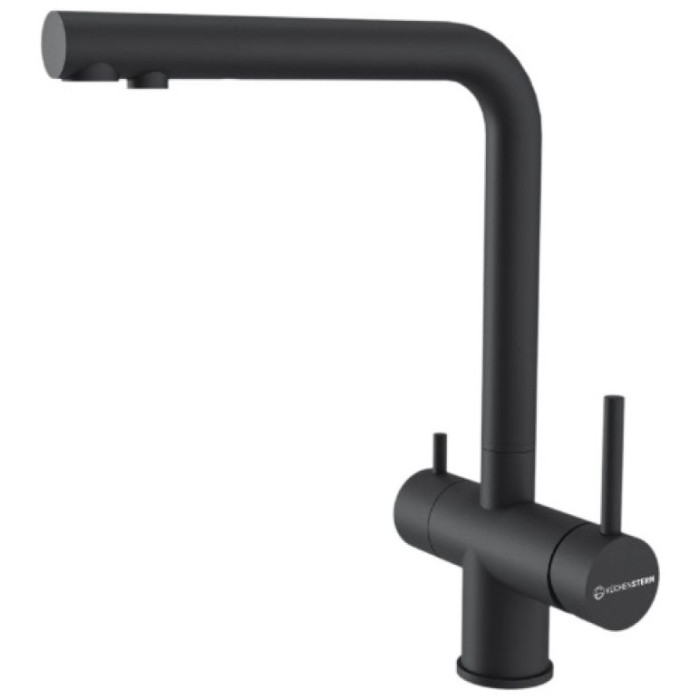 Смеситель для кухни (мойки) KuchenStern 401BL40, двухзахватный