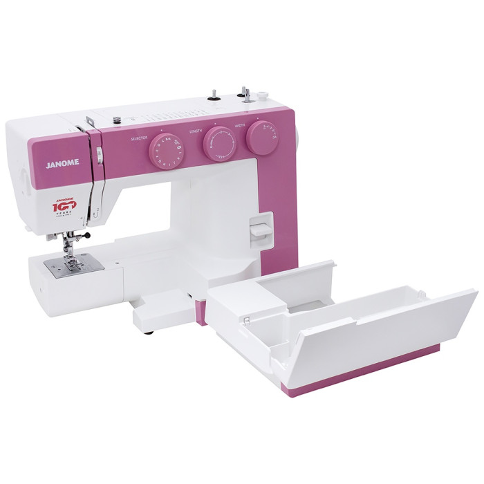 Janome 1522PG Anniversary Edition белый, розовый