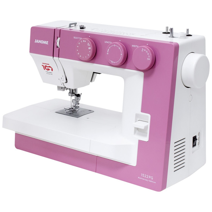 Janome 1522PG Anniversary Edition белый, розовый