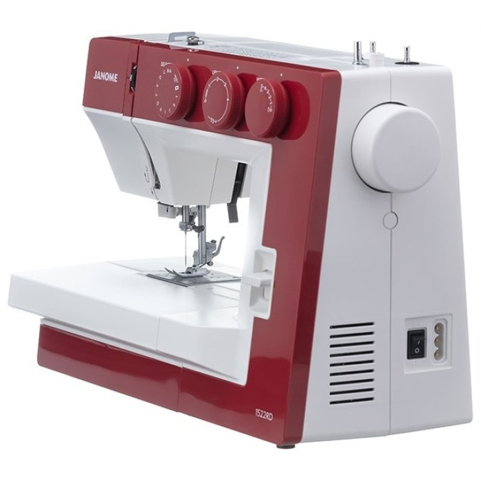 Janome 1522RD белый, красный