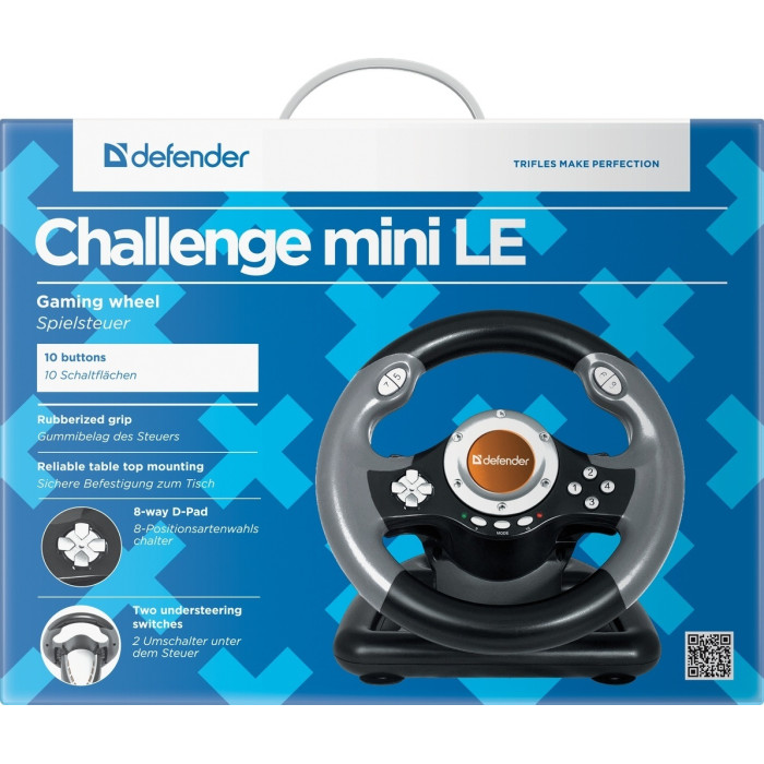 Defender Challenge Mini LE 64351 серый-черный