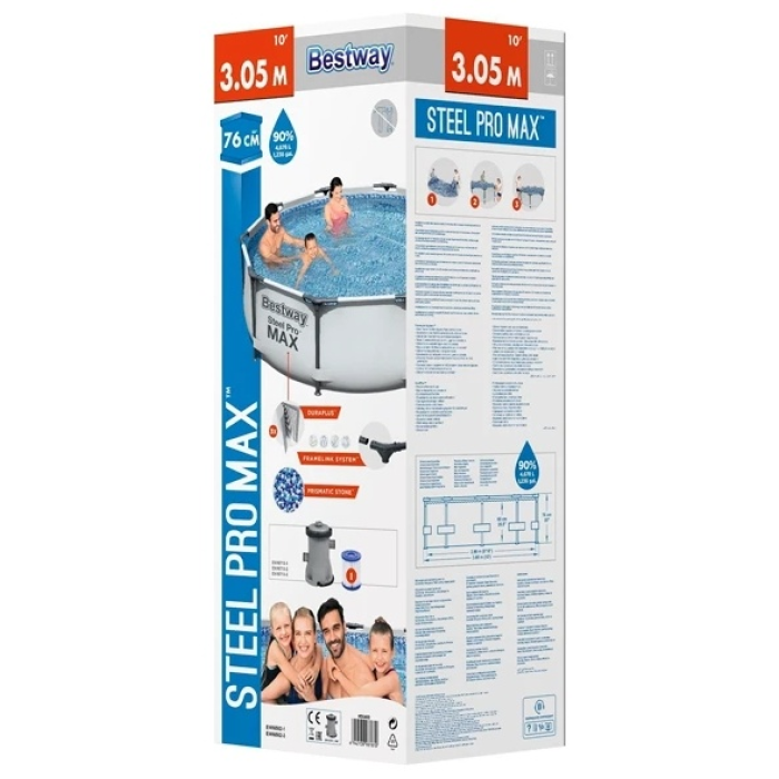 Бассейн каркасный Bestway 56408