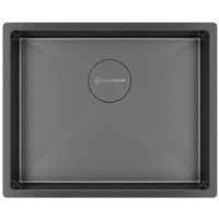 KuchenStern KRAFT 60 AISI 304/R10 интегрированная 54х44х20 см, нержавеющая сталь, тон вороненая сталь