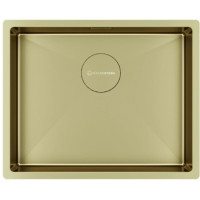 KuchenStern KRAFT 60 AISI 304/R10 интегрированная 54х44х20 см, нержавеющая сталь, тон золотистый
