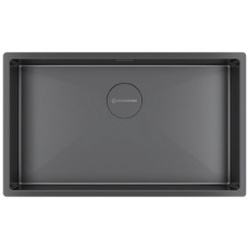 KuchenStern KRAFT 80 AISI 304/R10 интегрированная 74х44х20 см, нержавеющая сталь, тон вороненая сталь