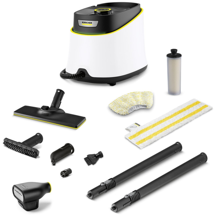 Пароочиститель Karcher SC 3 Deluxe Textile Edition белый