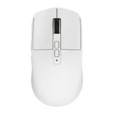 Mouse ATTACK SHARK X6 White + Charging Dock, Optical 26000 dpi, BT/2.4GHz/USB, White