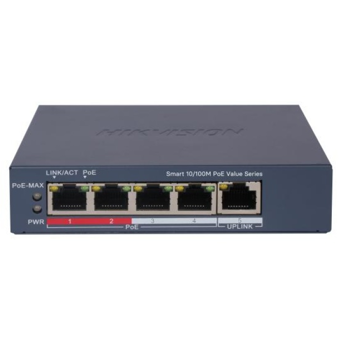 Коммутатор Hikvision DS-3E1105P-EI/M (V2)