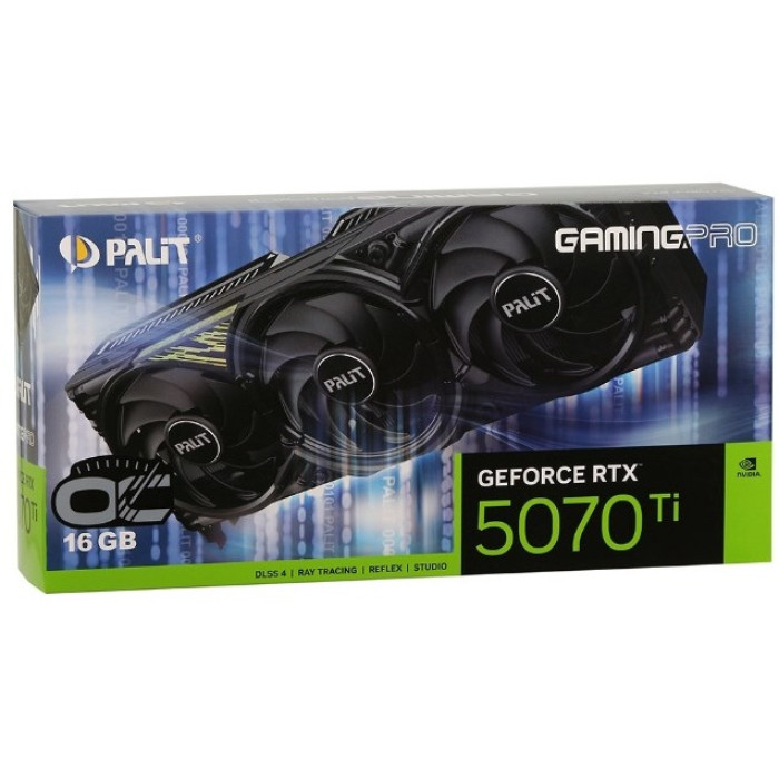 Palit RTX 5070 Ti GamingPro OC NE7507TS19T2-GB2031A 16 Гб