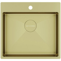 KuchenStern WERK 60 AISI 304/R10 врезная 54х51х20 см, нержавеющая сталь, тон золотистый