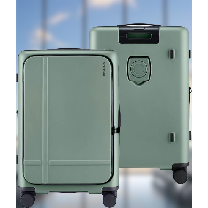 Чемодан Xiaomi NinetyGo Sweet Journey Size 25" поликарбонат 77 зеленый