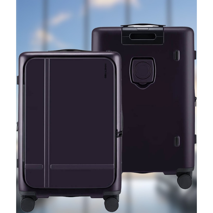 Чемодан Xiaomi NinetyGo Sweet Journey Size 25" поликарбонат 77 фиолетовый
