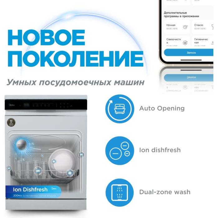 Midea MDWF-6029TQW белый
