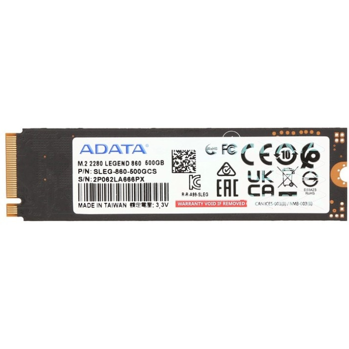 SSD ADATA Legend 860 SLEG-860-500GCS 500 Гб