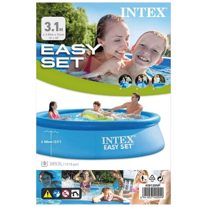 Бассейн надувной Intex Easy Set 28120NP
