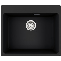 Franke MRG 610-54 черный матовый (114.0661.699) врезная 59х50х20 см, искусственный камень, тон черный