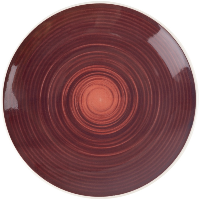 Bergner тарелка BG-10233-RD 27 см 12 шт, фарфор