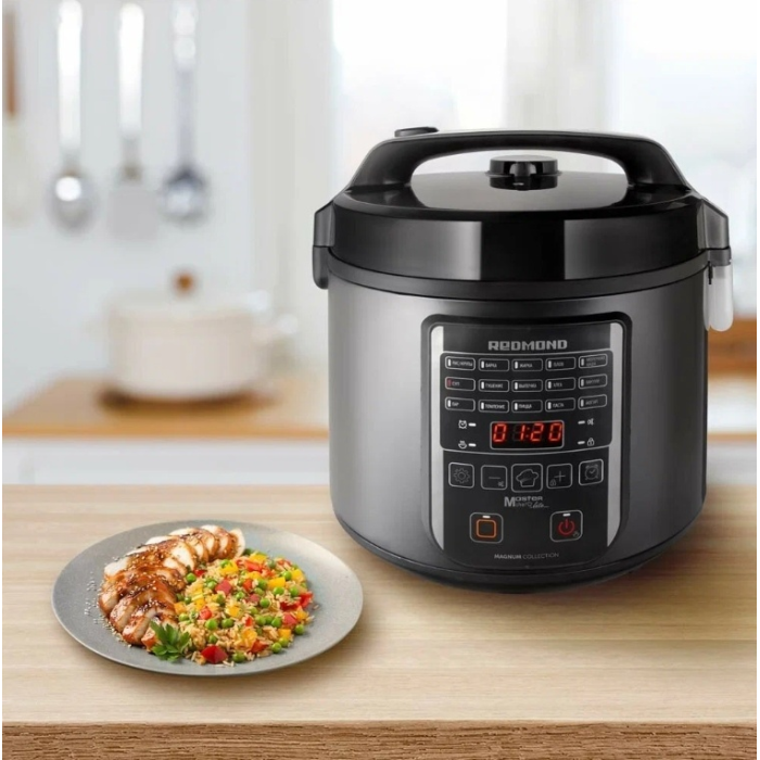 REDMOND RMC-M52 черный, серебристый