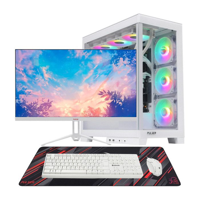 Core i7-14700F-2.1GHz/B760/RAM 32GB/SSD 1TB (M.2)/RTX5070-12GB/no DVD/1000W//Монитор 27' Sanc 200Hz