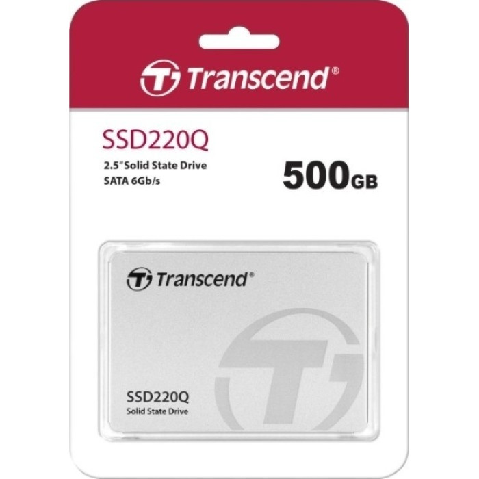 Transcend TS500GSSD220Q 500Gb серый
