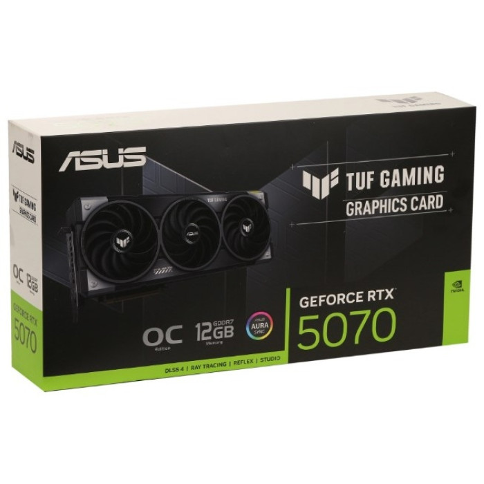 ASUS RTX 5070 TUF Gaming OC Edition TUF-RTX5070-O12G-GAMING 12 Гб