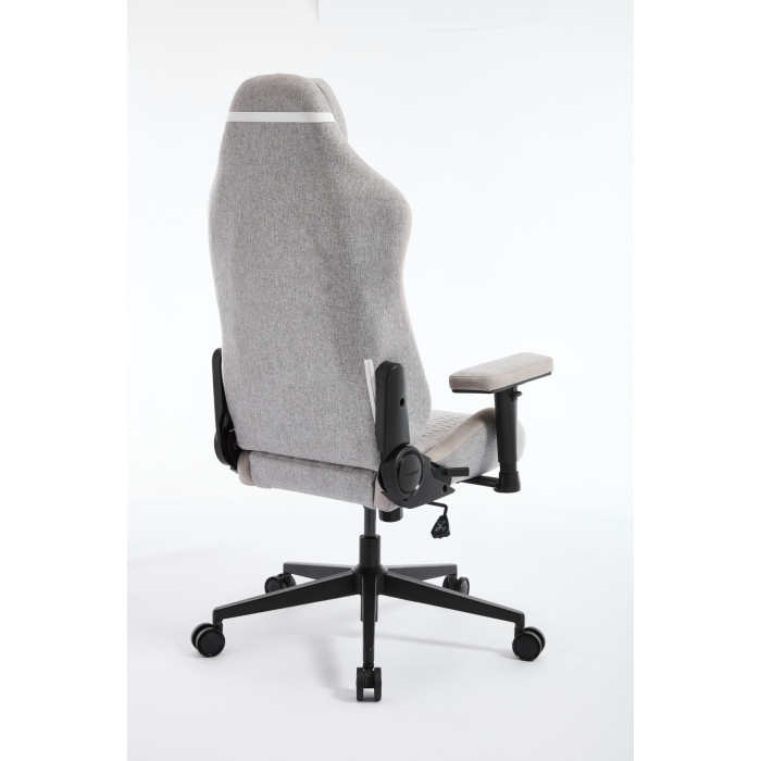 Игровое кресло AeroCool CROWN Loft Light Grey, черный, серый