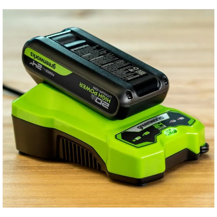Greenworks G24HP2 2957707 Li-Ion 2 Ач 1 шт
